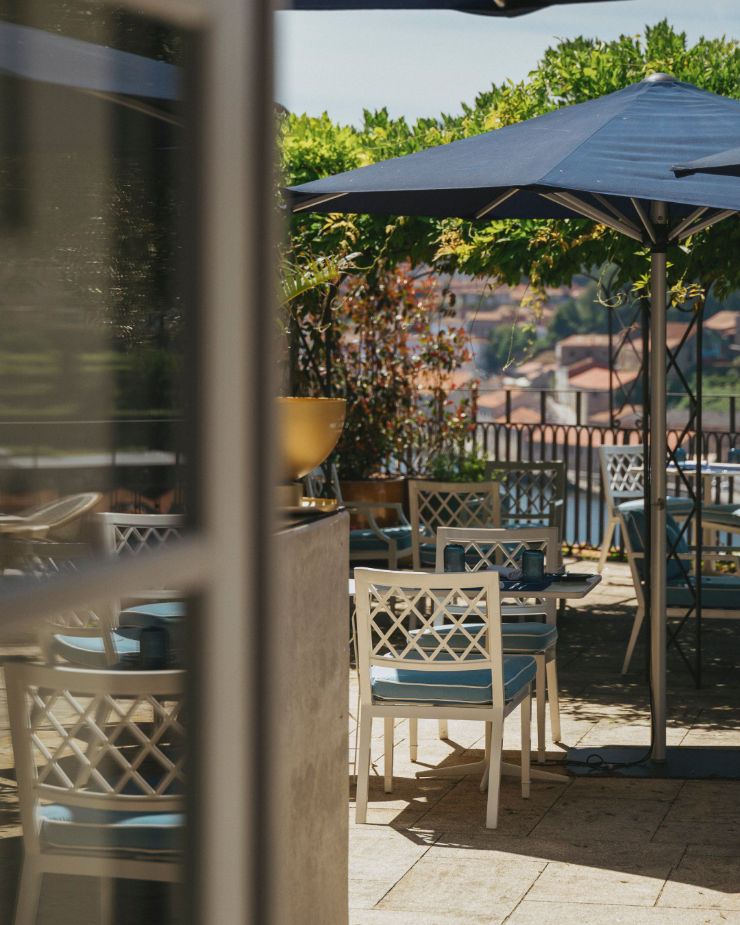 Restaurante com vista sobre o Douro